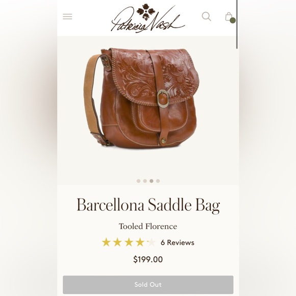 Patricia Nash Barcellona Saddle Bag - Picture 5 of 15
